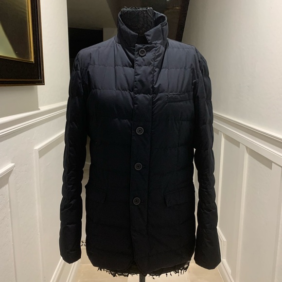 HERNO Gore-Tex Infinium Windstopper Quilted Blazer Jacket Size 50 EU / 40 US
